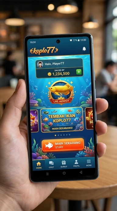 Fitur pencarian yang memudahkan di aplikasi koplo77.